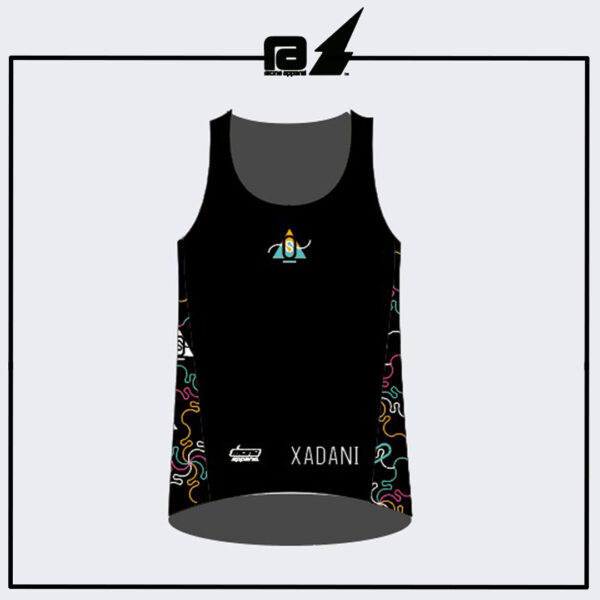 Playera negra tipo Tank